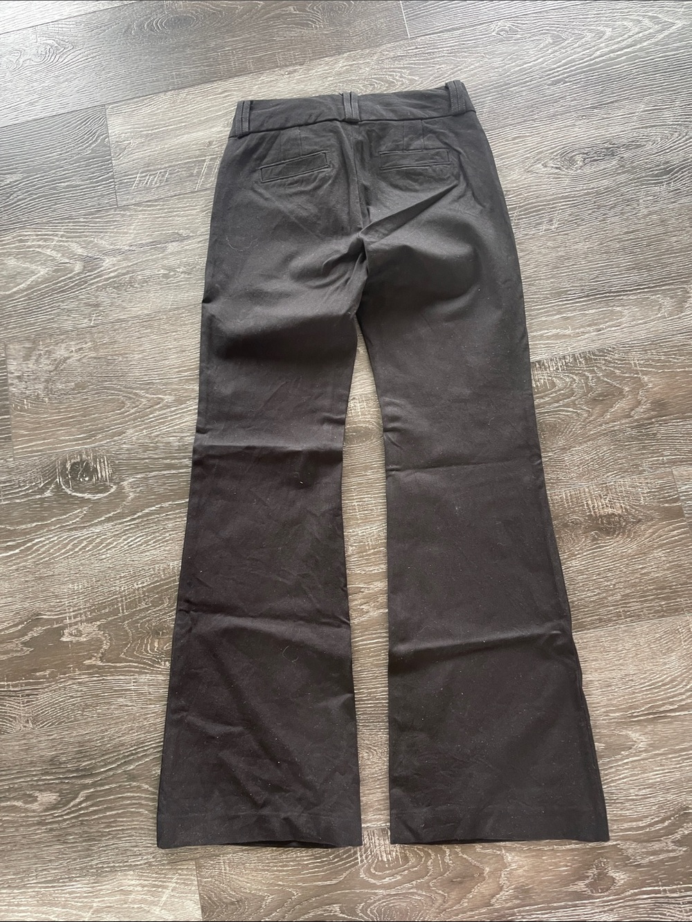 Banana Republic Black Flare Wide-Leg Pants - Picture 4 of 4